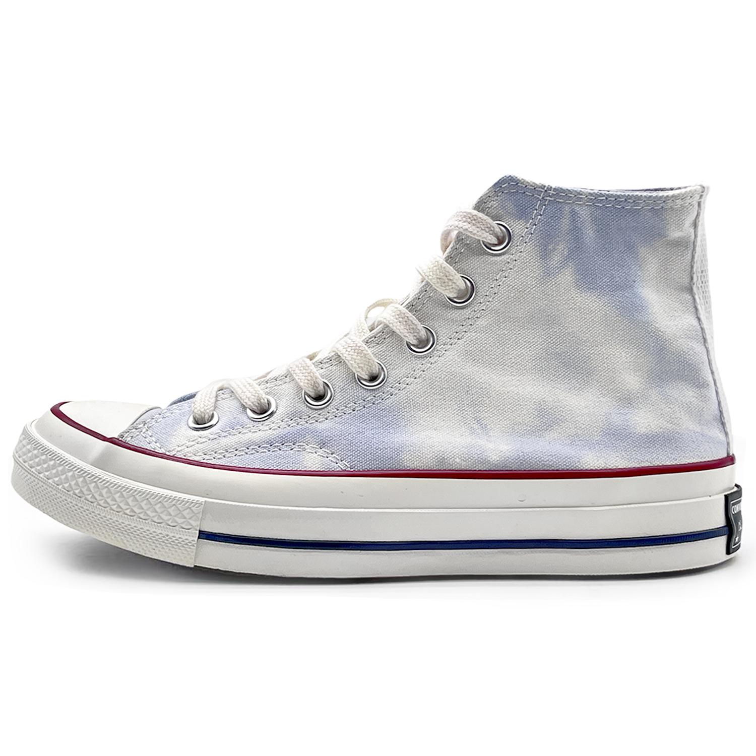 

Converse 1970s Slip Resistant, Abrasion Resistant, Waterproof High top Canvas Shoes Unisex White Blue 162056C(Team486-) 36.5
