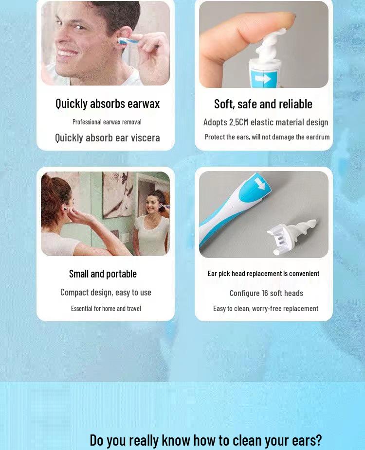 Spiral Ear Cleaner Manual Tool