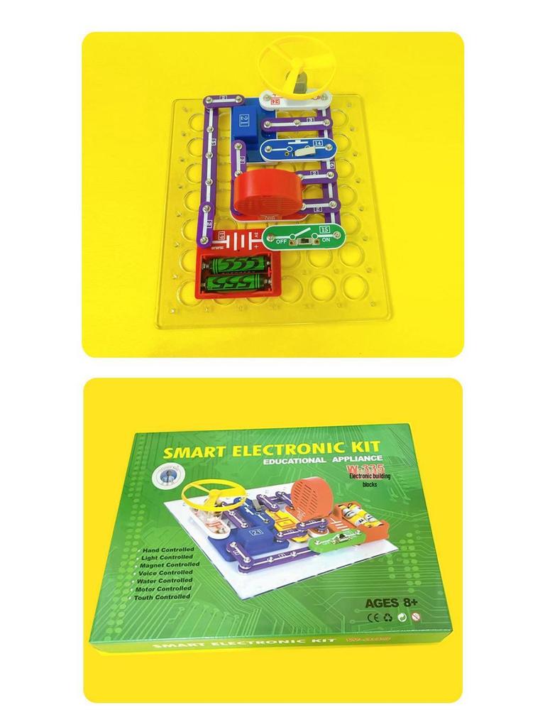Physics Experiment Circuit Blocks for Kids - Educational STEAM Toy