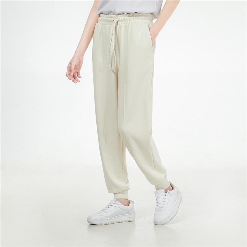 Puma Casual Sports Running Breathable Joggers Women Bottoms Beige 531930-73