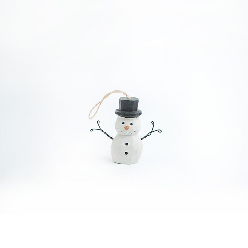 Wooden Holiday Ornaments Set With Modern Style For Christmas Home Decor