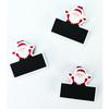 Clips - MegaCrea DIY - Santa Claus - 4.5 X 5 X 1.5 Cm - 3 Pcs - Party Decoration