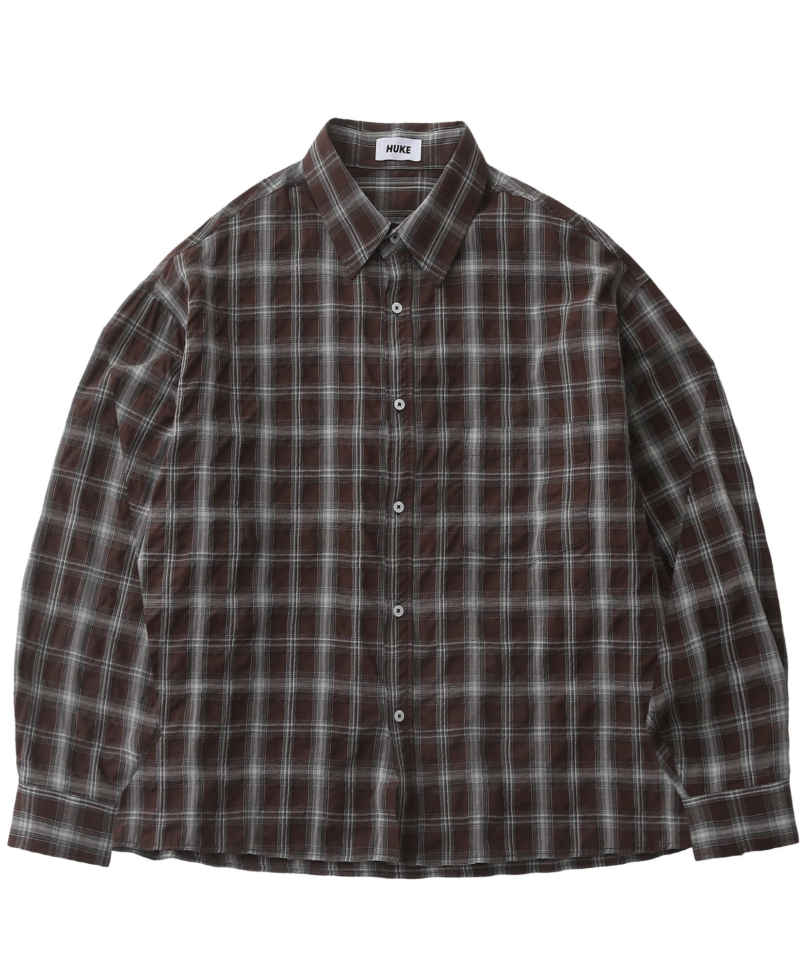 Hook Teddy Check Shirt (Brown) Free
