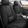 New Front Passenger Seat Covers Fully Enclosed Single-seat Leather Car Seat Cushions All-season Compatible Seat Covers(Only 1PC Seat Cover)
