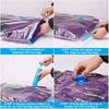 Transparent Vacuum Storage Bag Moisture-Proof Reusable Folding Compressed Thickened Vacuum Bag Clothes