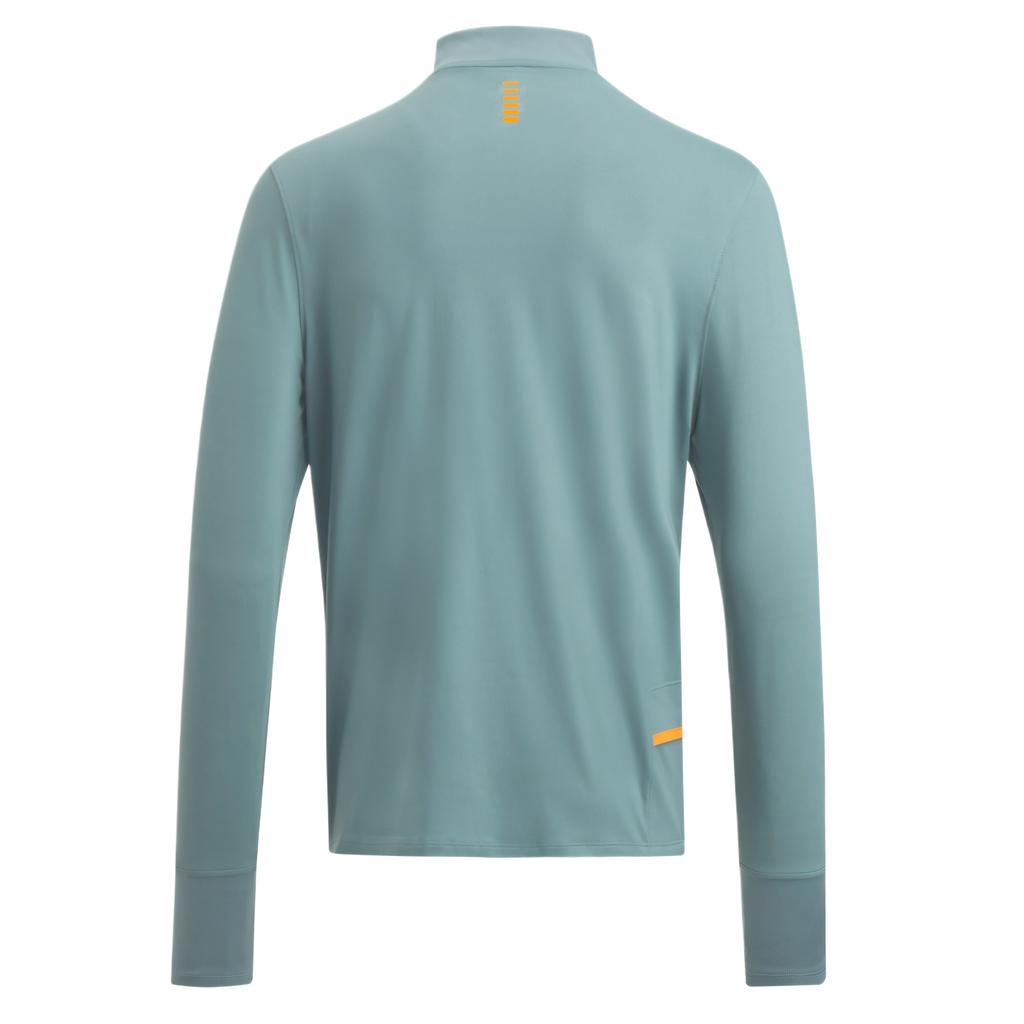 Under Armour T Shirts Men's Jasper Blue Stand Collar Moderate Straight Fit 1379288-587