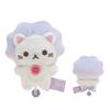 Dreamy Sky Series Cartoon Candy Korilakkuma Bear Plush Toy Keychain White Bear Rilakkuma Unicorn Doll Bag Pendant Girly Gifts