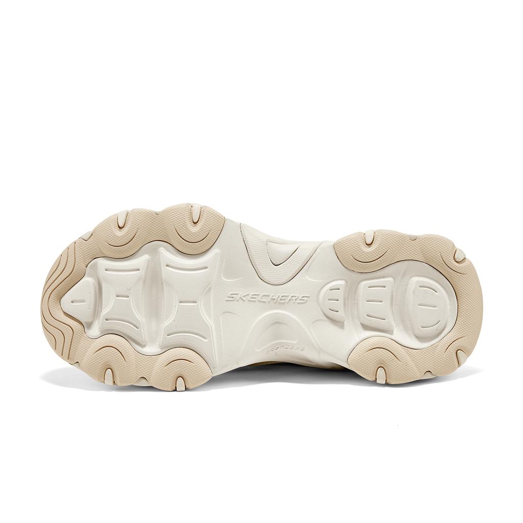 Skechers DLites 5.0 Panda Shoes Fifth Generation Trendy Sports Comfortable Thick Sole Fashion Casual Low Top Dad Shoes Women Sneaker Beige 150525-OFWT