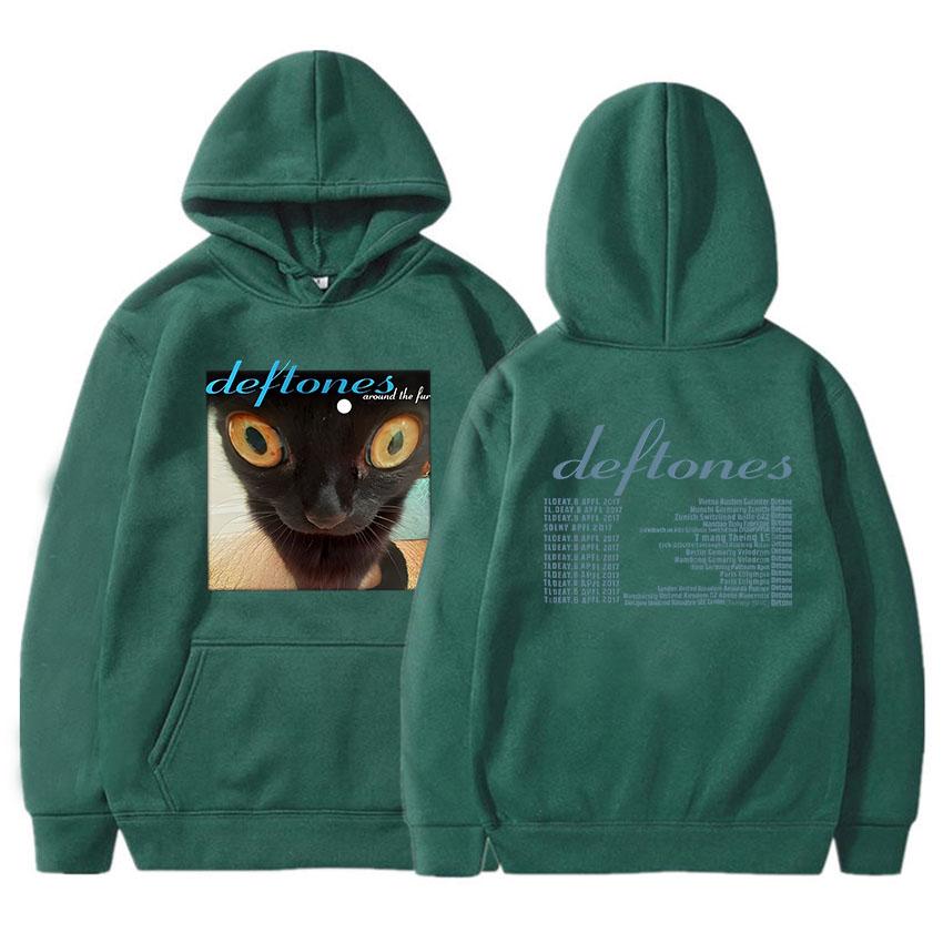 Deftones Hoodie for Autumn/Winter Fashion Comfortable Sweatshirts with Hooded Harajuku Clothing Ropa Hombre Retro Soft Pullovers