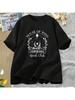 House Of Wind Book Club ACOTAR T-Shirts Booktok Tshirt Casual Cotton Short Sleeve Graphic T Shirts Stretwear Clothing