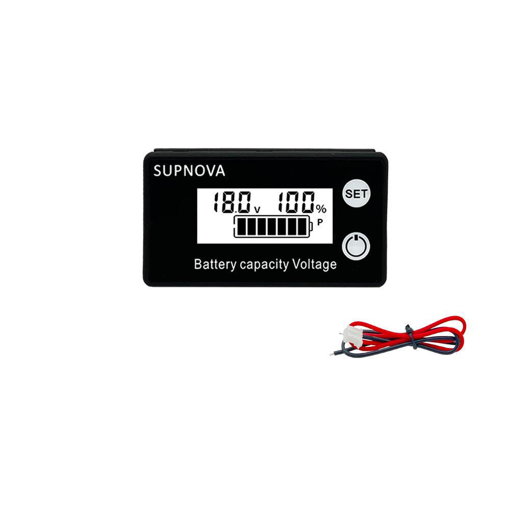 3S-20S DC Battery Voltmeter DC 8V-100V Capacity Indicator Power Meter Lithium LiFePO4 lead-acid cell 12V 24V 48V 60V 72V 84V