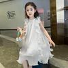 Tutu Elephant Girls' 2025 Summer Bow Princess Dress