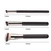 Seamless Angled Round Head Foundation & Concealer Brush, Black