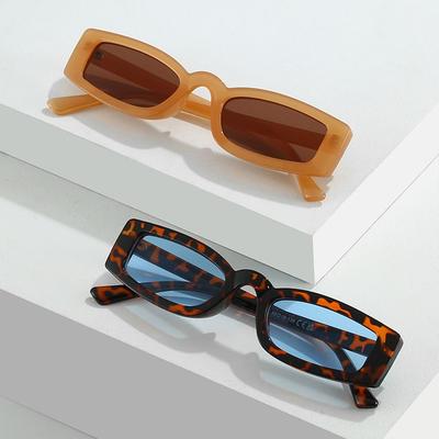 Lunettes De soleil carrées noires Vintage pour femmes, marque De luxe, petites lunettes De soleil rectangulaires, dégradé, miroir clair, Oculos De Sol
