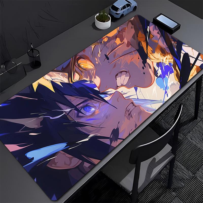 Mouse Pad Naruto Sasuke Office Gaming Accessories xxl Gamer alfombrilla Computer Desk Mat Laptop Varmilo Keyboard Pad Mousepad