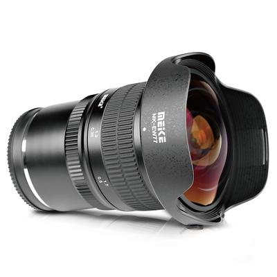 Meike MK 8mm Rybí oko pro Micro Four Japonský návod k použití Číslo dílu 19840005 F3.5 Thirds, Včetně,