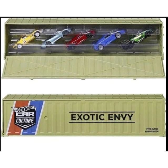 Hot Wheels- Coffret Premium Car Culture Mix 4 : Envie Exotique - HFF42