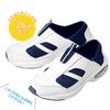 Nursery Deodorizing Cushion Shoes with Soft Size 206588A 2-Way Insoles, Lightweight, Unisex, 24.5, Navy,