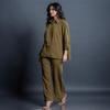 Women’s Cotton 2pcs Set Casual Loose Fit for Travel Daily Wear Office Wear