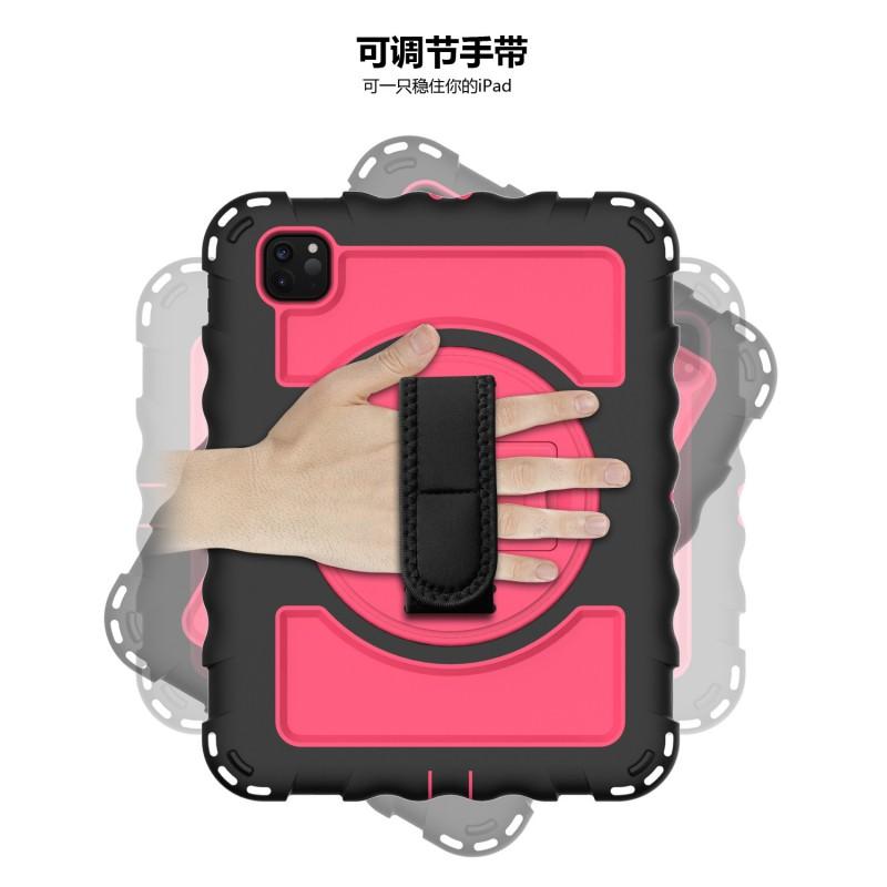 Silicone Shockproof Case IPad Pro 11 Inch With Rotating Stand Full Coverage Protective Cover Moms Students