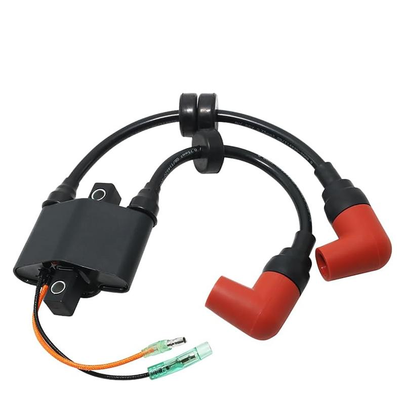 680-85570-00-00 680-85570-02-00 6G1-85570-02-00 Ignition Coil for Yamaha Outboard 6HP-48HP 4-Stroke 1984-2010 чёрный