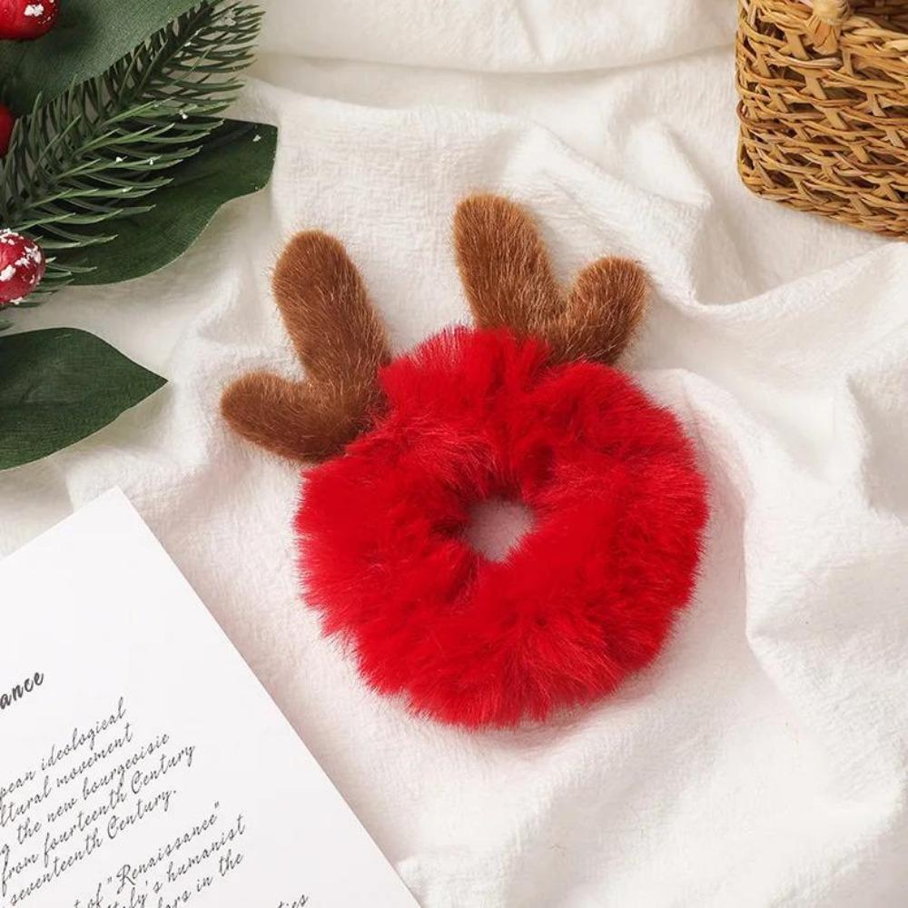 Vánoční Paroží Jelení Roh Čelenka Ženy Dívky Kočičí Uši Vlasová Obruč Pokrývka hlavy Vílí Kostým Pokrývka hlavy Čelenka Vlasová Gumička