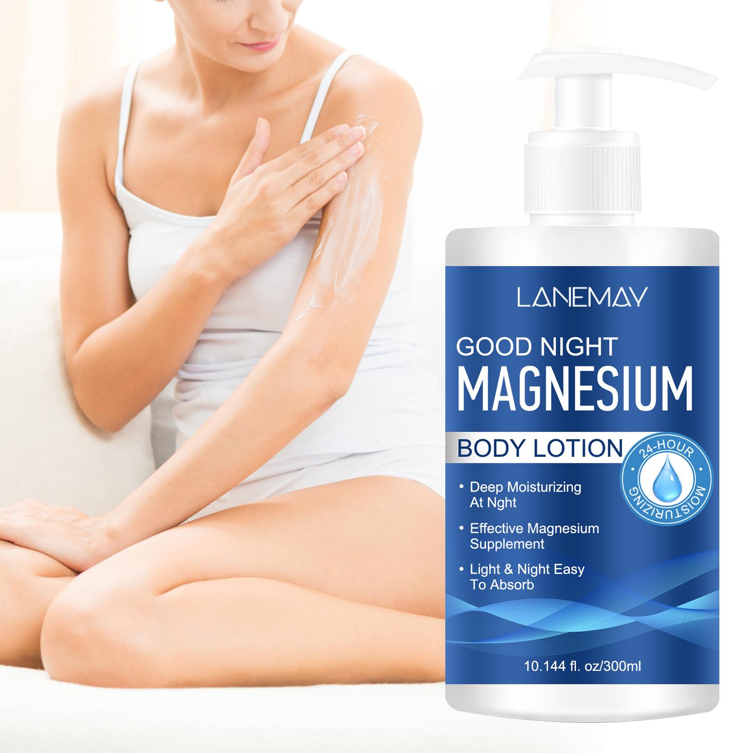 

Magnesium Body Lotion-Deep Moisturizing-LightWeight To Absorb-Magnesum Supplement-Suitable For All Skin Types, 300ml