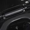 Wall Mounted Toilet without Rim Flush and with Bidet Function Ceramic Black
