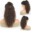 Aosiwig Synthetic Claw Ponytail For Women Long 18Inch Curly Hair Fake False Hairpiece Clip In Ponytails Extension Heat Resistant