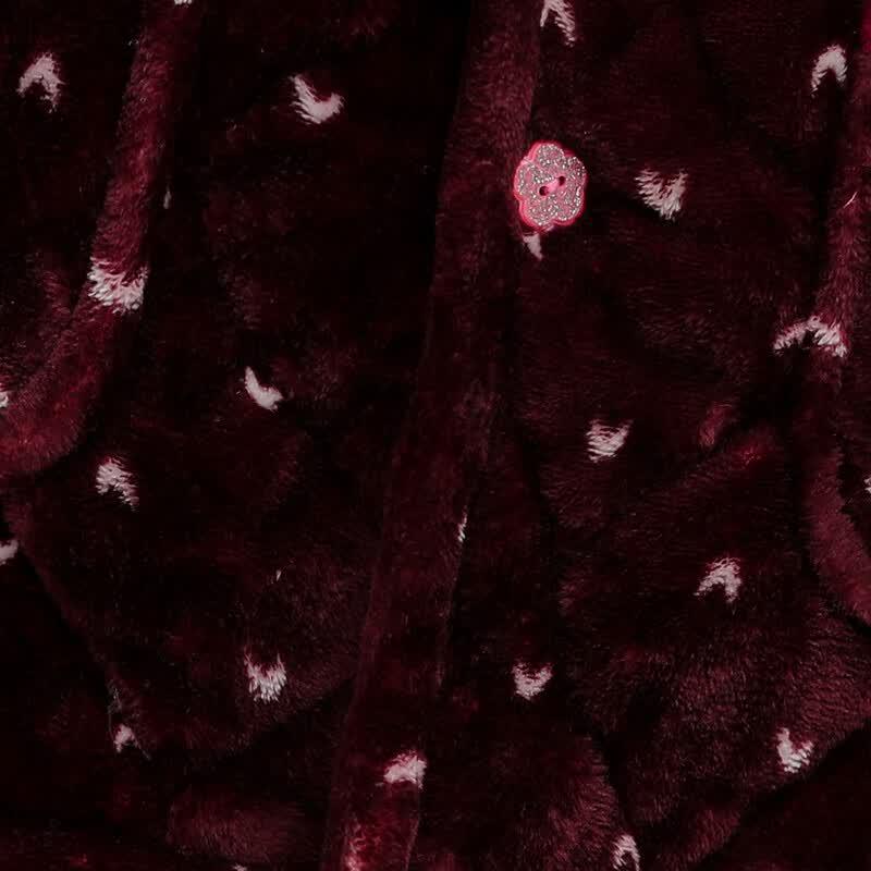 Women's Thickened Winter Thermal Pajama Set