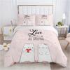 Astronaut Children Bedding Set for Kids Baby Child King Queen Quilt Cartoon Duvet Cover Set Pillowcase Bed Linens Bedclothes