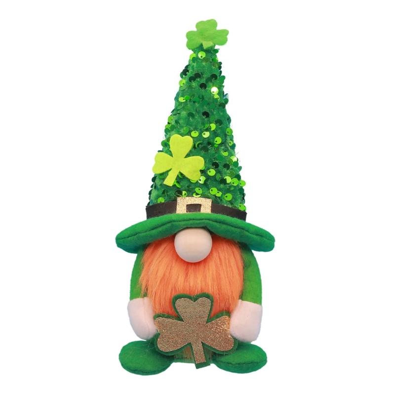 Saint Patricks Day Decorations Saint Patricks Day Gnomes Elf Plushies for Home Decor, 1