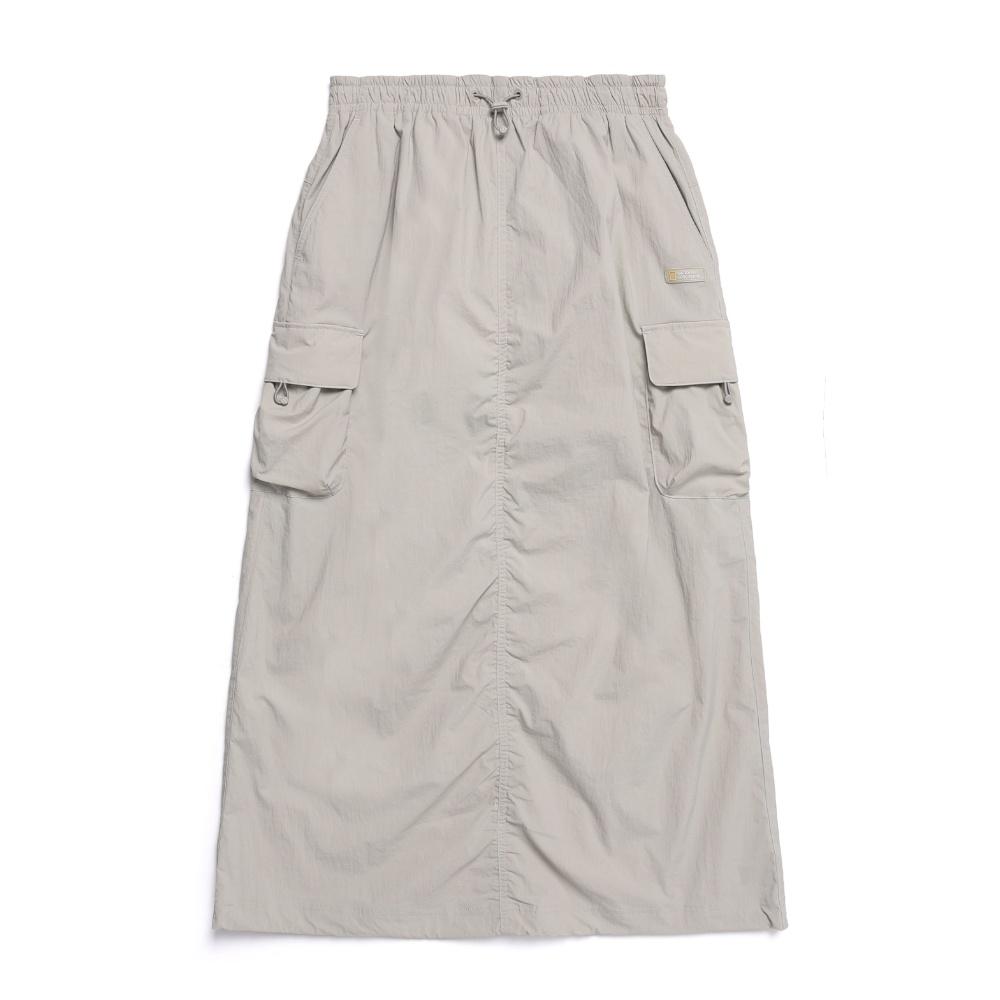 NATIONALGEOGRAPHIC N251Wsk080 Women'S Cygnus Woven Cargo Pocket Skirt Mourning Beige