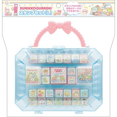 Set di timbri Sumikko Gurashi Blu FT72701 H165 x L160 x P45mm San-X (L)