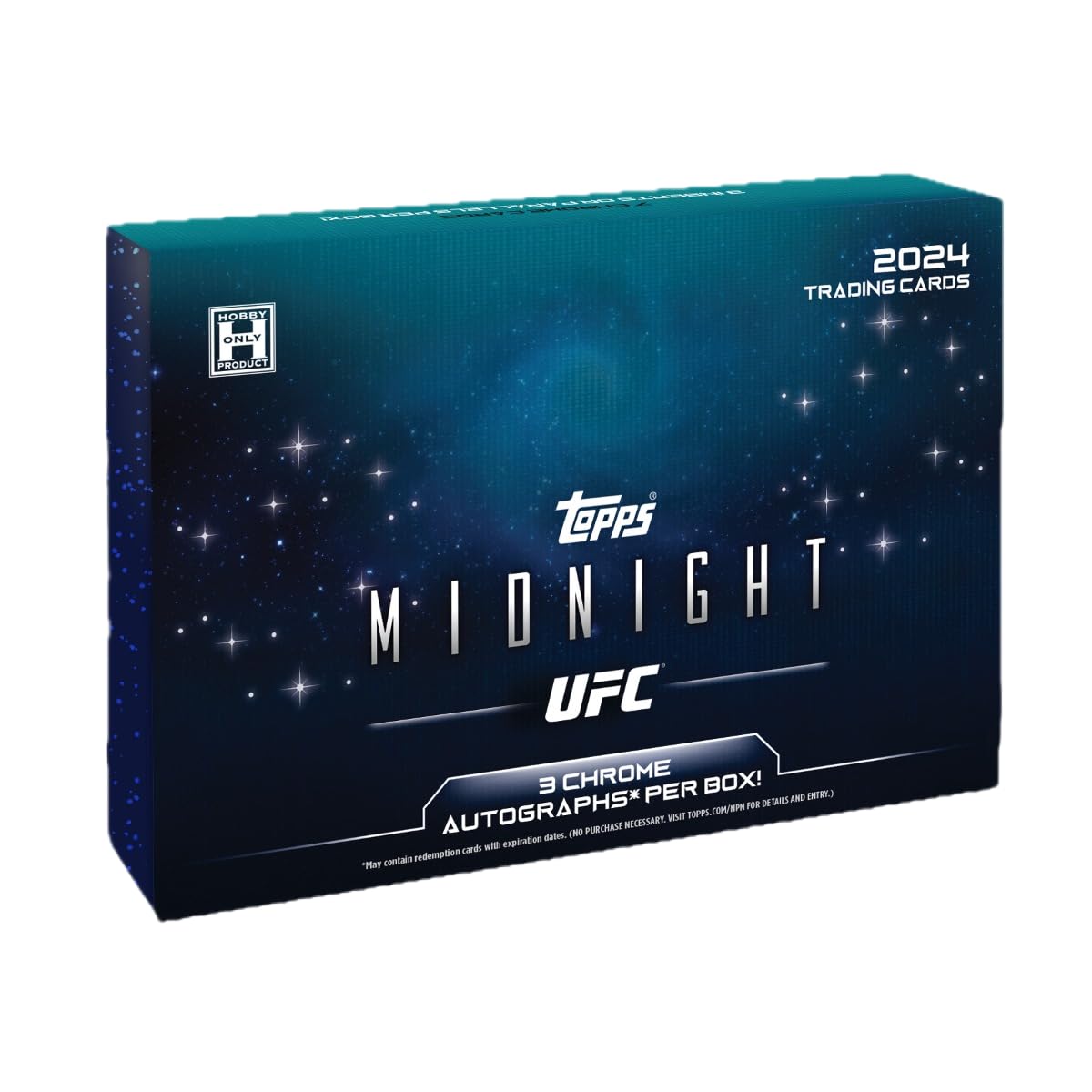 

2024 Topps Midnight UFC Хобби Коробка - чёрный