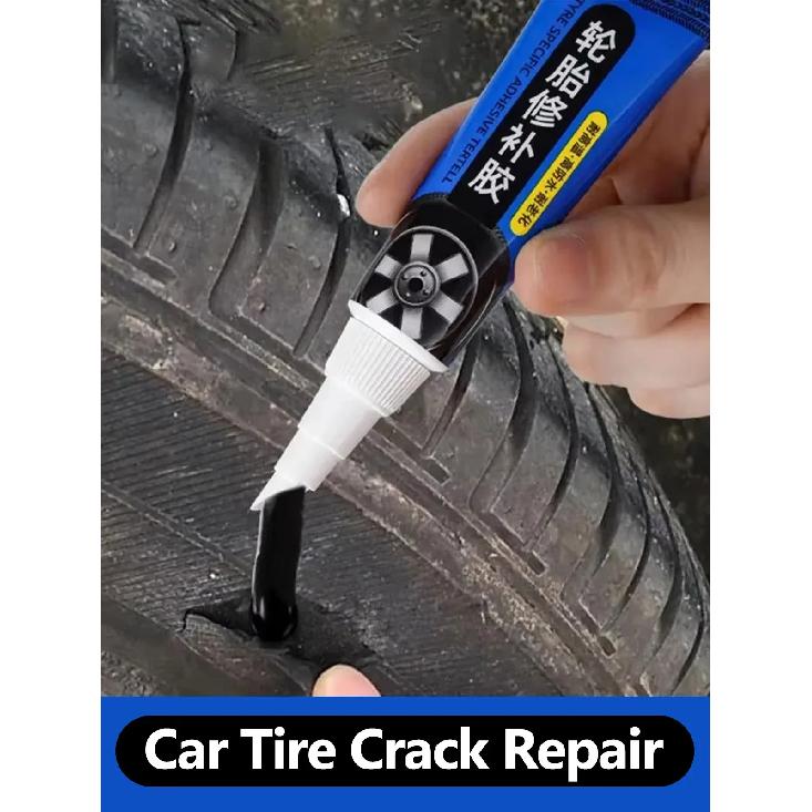 Car Tire Repair Adhesive Strong Glues Heat Resistant Waterproof Auto Instant Liquid Tyre Glue Vehicle Accessories