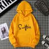 2025 New Printed Hoodie Sweater Women's Trend Versatile Clothes
