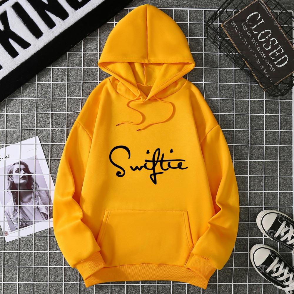 2025 New Printed Hoodie Sweater Women's Trend Versatile Clothes