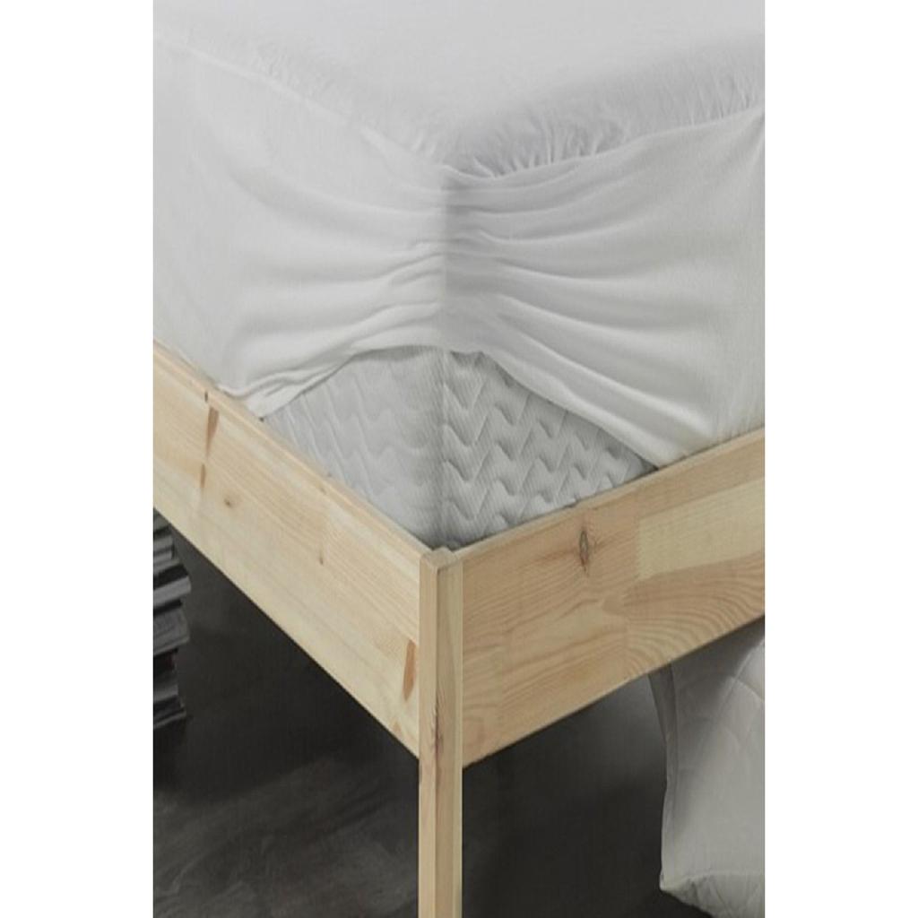 Cotton Fitted Full Edge Water Liquid Proof Sheet Mattress Mattress Single Double White Color Mattress Protector