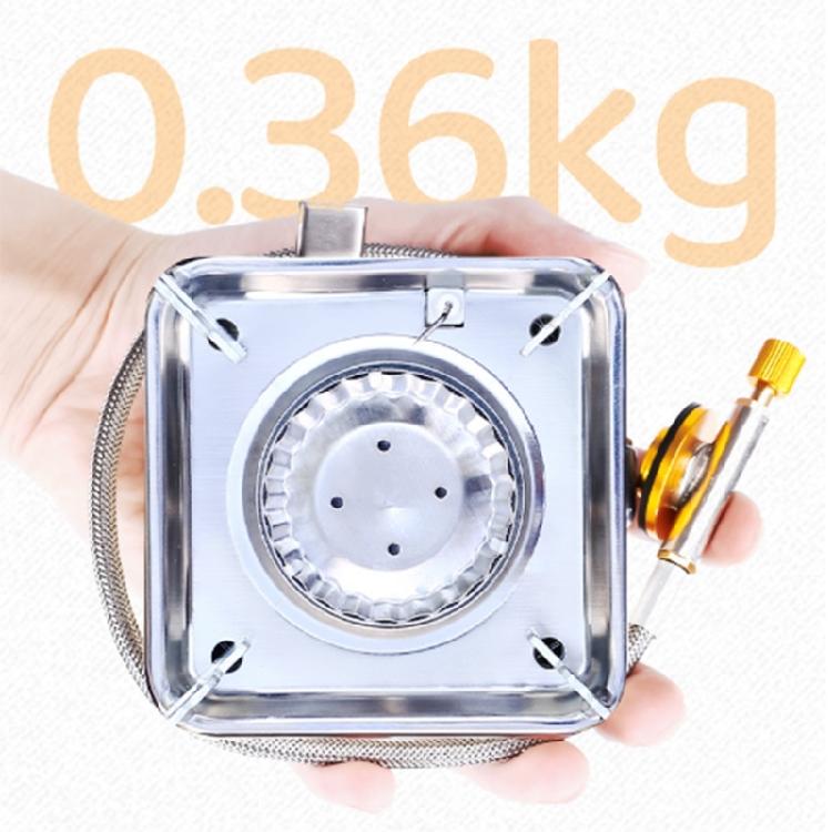 Faltbarer Camping Winddichter Gaskocher Outdoor Kocher Ultraleichter Brennkocher