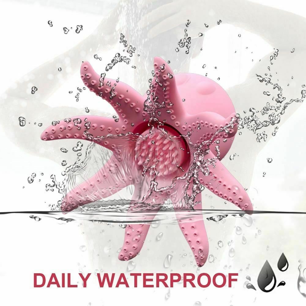 10 Speeds Ridged Pink Clitoris  Nipples Stimulator Clitoral S