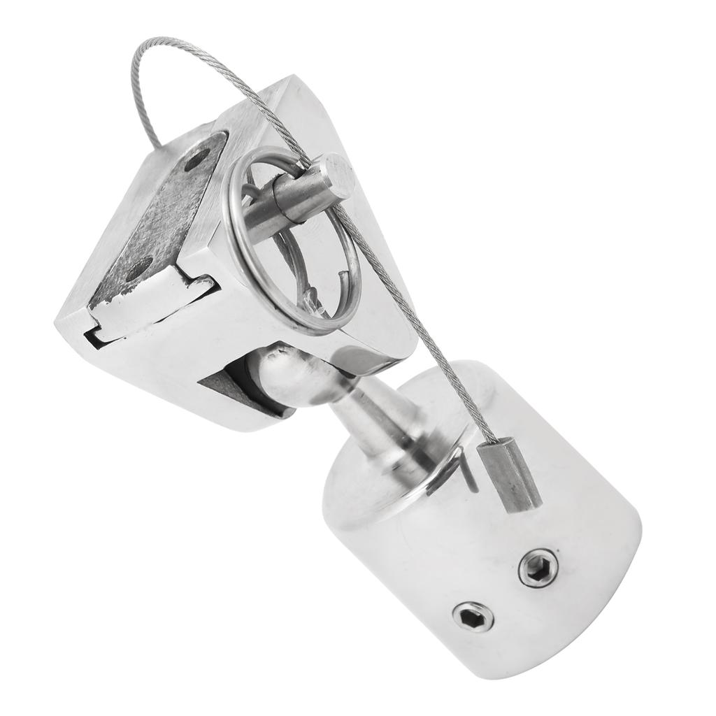 Rotatable Boat Deck Hinge Mount Stainless Steel Marine Hardware Boat Deck Hinge Connector