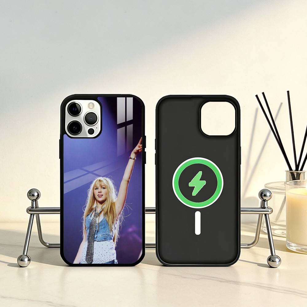 FUNNY H-HannahS M-Montana Phone Case For iPhone17,16,15,14,13,12,11 Plus,Pro Max Magnetic For Magsafe Wireless Charging