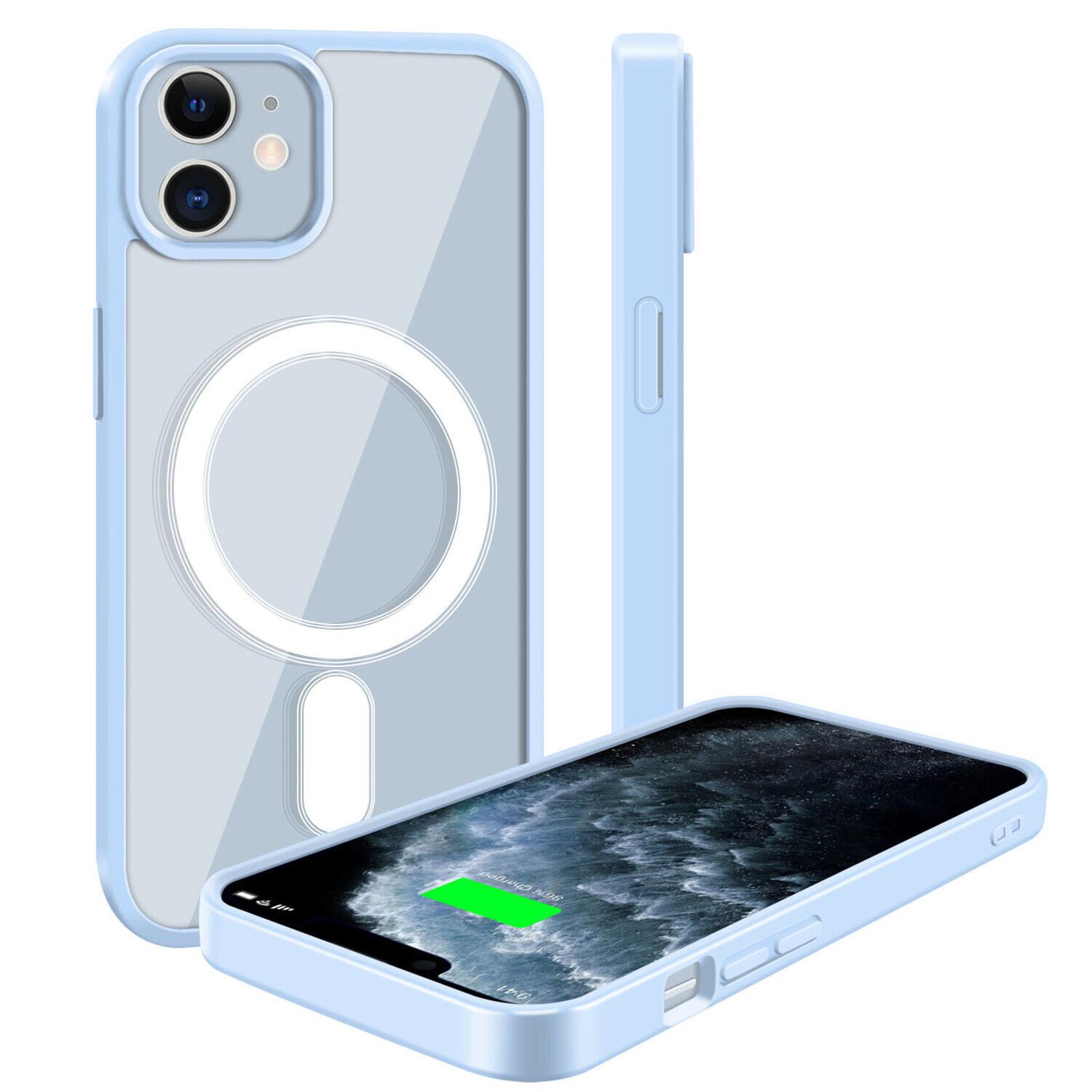 

Разработан для 14 PLUS Case с Mag-safe Прозрачный магнитный чехол для 14 PLUS Противоударный чехол One Size