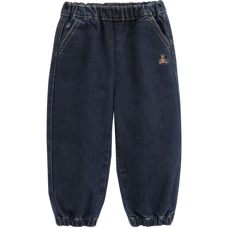 Gap Toddler Boys  Bear Embroidered Denim Jeans 120/56