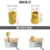 WMYCONGCONG Set of 2 Synchronous AC 4W Turntable Motors 2 7mm Flexible Coupling Connectors Motors, 50/60Hz 100~127V 5-6RPM/MIN +