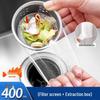 ZISIZ Disposable Kitchen Sink Strainer Mesh Bags