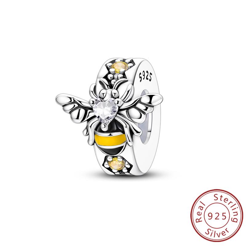 Original Charms Beads Pendants Copper Crown Strawberry Perfume Gold Bow Charm Fit Bracelet Necklace Women Jewelry