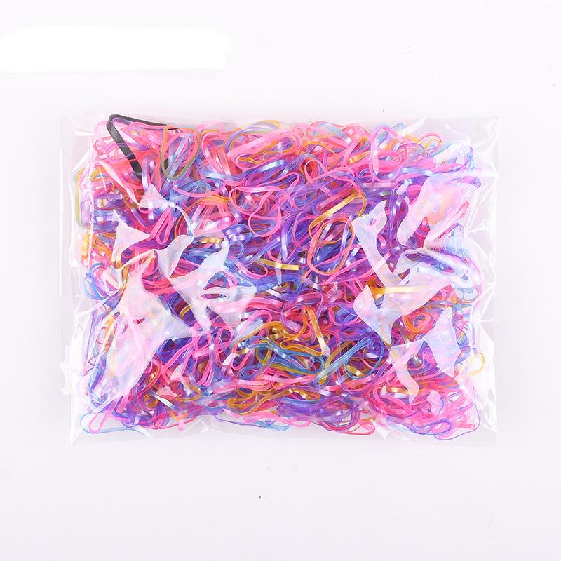 Child-Safe Hair Ties: Colorful, Non-Damaging Rubber Bands for Girls and Babies