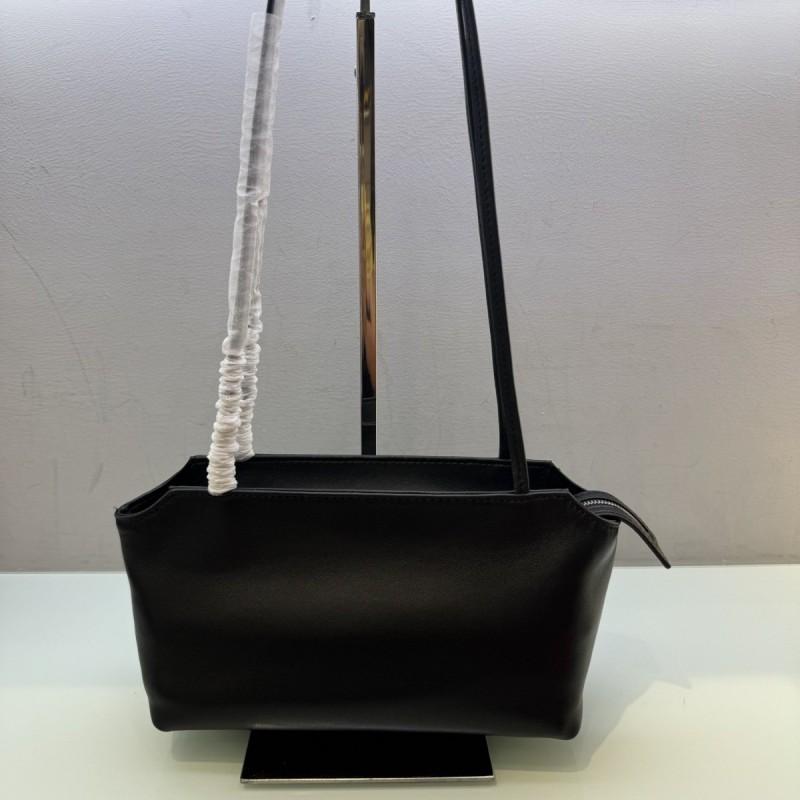 Borsa Sottobraccio Minimalista THROW in Pelle Piccola Borsa a Mano Vera da Donna per il Pendolarismo Quotidiano
